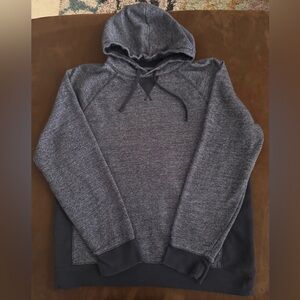 Urban Pipeline Men's Charcoal Gray Hooded Pullover Sweatshirt Sz L